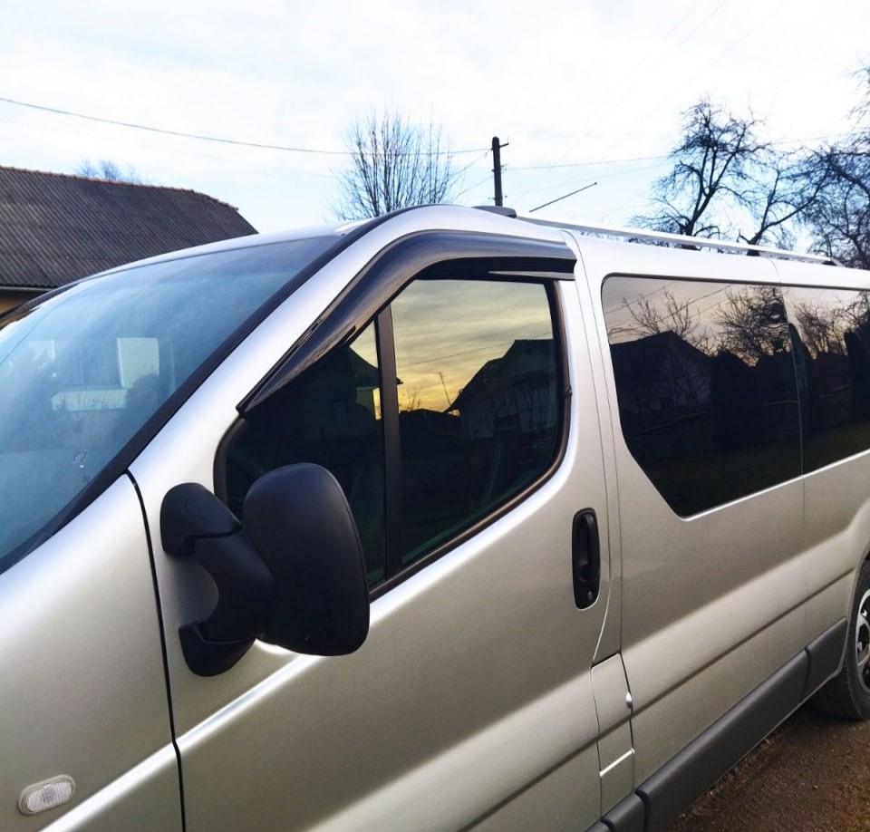 Εκτροπείς ανέμου (2 τεμ, EuroCap) για το Opel Vivaro 2001-2015