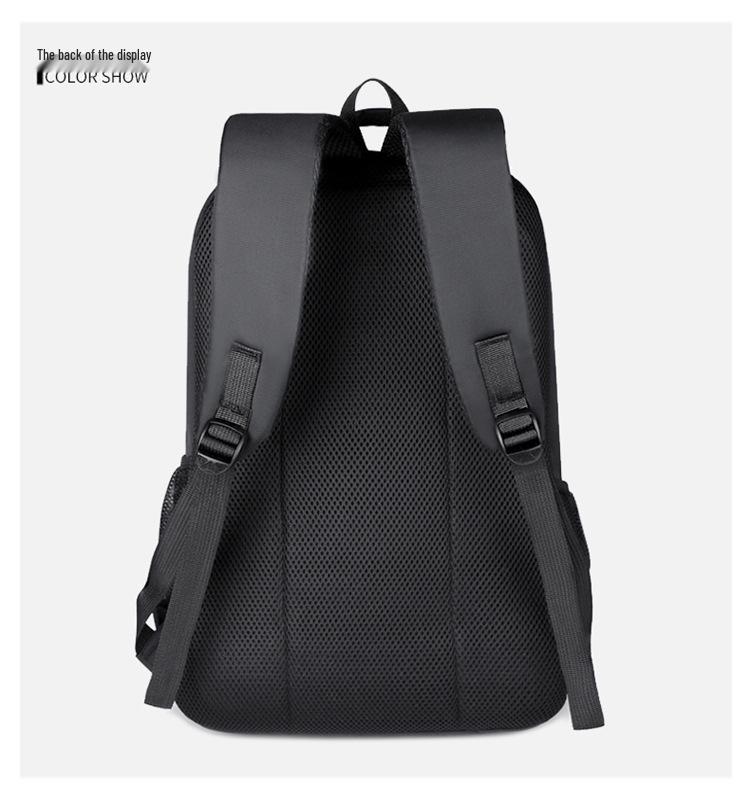 Large Capacity Fashion Casual Backpack for Men - Portable, Versatile Travel, College, Sports, and School Bag