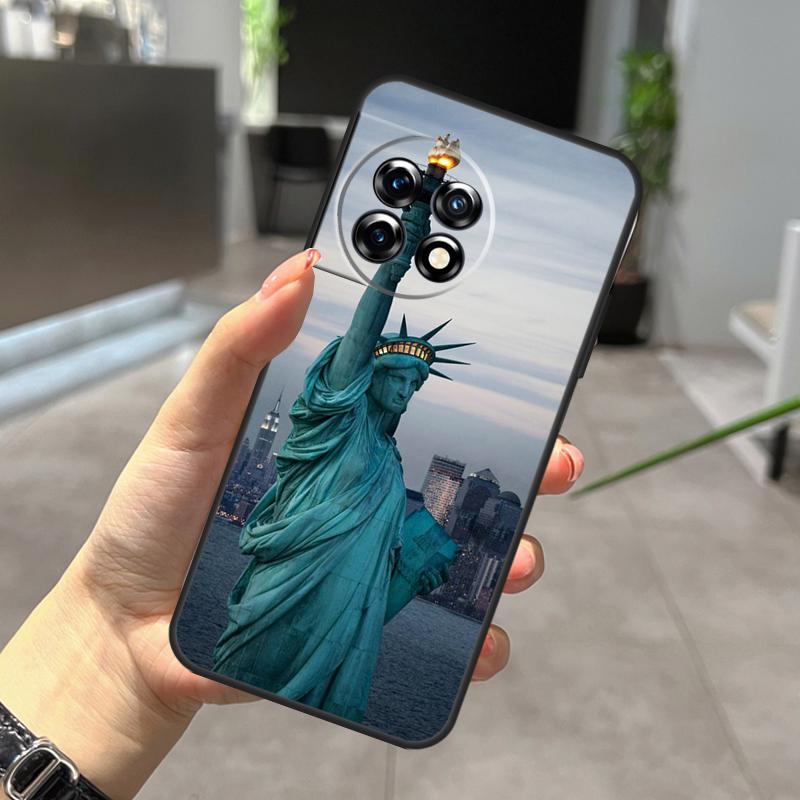 New York City Fodral för OnePlus Nord CE 5 2 3 4 Lite N20 N30 OnePlus 15 R 10T 12R 13R 13 12 11 10 Pro Skydd