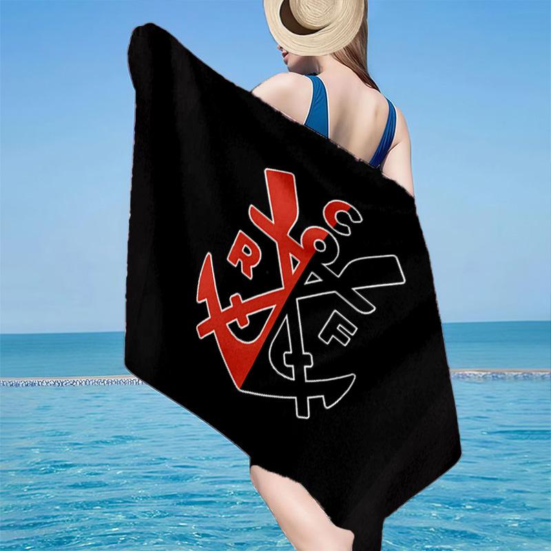 Cardiff City Afc Wappen Strandtuch, Schnelltrocknend, Pflegeleicht, Für Fitness und Strandurlaub geeignet, Sport-Essential Fan-Geschenk