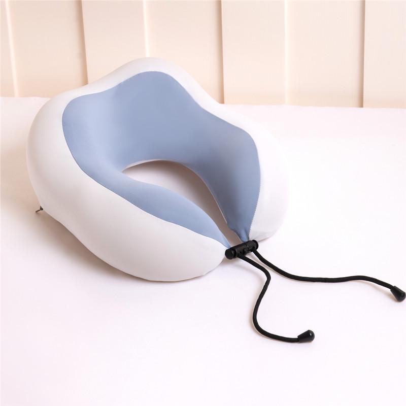 U-shaped Memory Foam Travel Pillow, Neck and Cervical Spine Support, Airplane Sleep Pillow, Portable Comfort Pillow