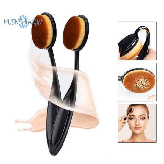 Soft Bristles Foundation Brush Achieve Makeup with Ease Portable Long Handle Makeup Brush Women Supply