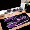1PC Custom Name Purple Roses Sparkle Mouse Pad, Keyboard and Mouse Desk Pad, for Computer Notebook  Birthday Gift For Any Room Or Office