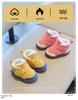 Velvet-Lined Winter Snow Boots for Infants, Soft Sole Non-Slip Shoes for Ages 1-4