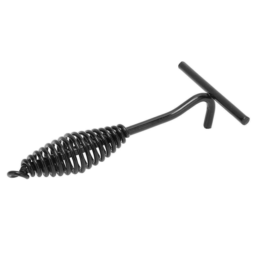 19,5 см Подъемник крышки чугунного котелка с спиральной ручкой для кемпинга на открытом воздухе, пеших походов