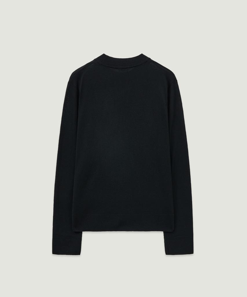 LMOOD Berlin Wool Mock Neck Pullover Knit (2 Colors)