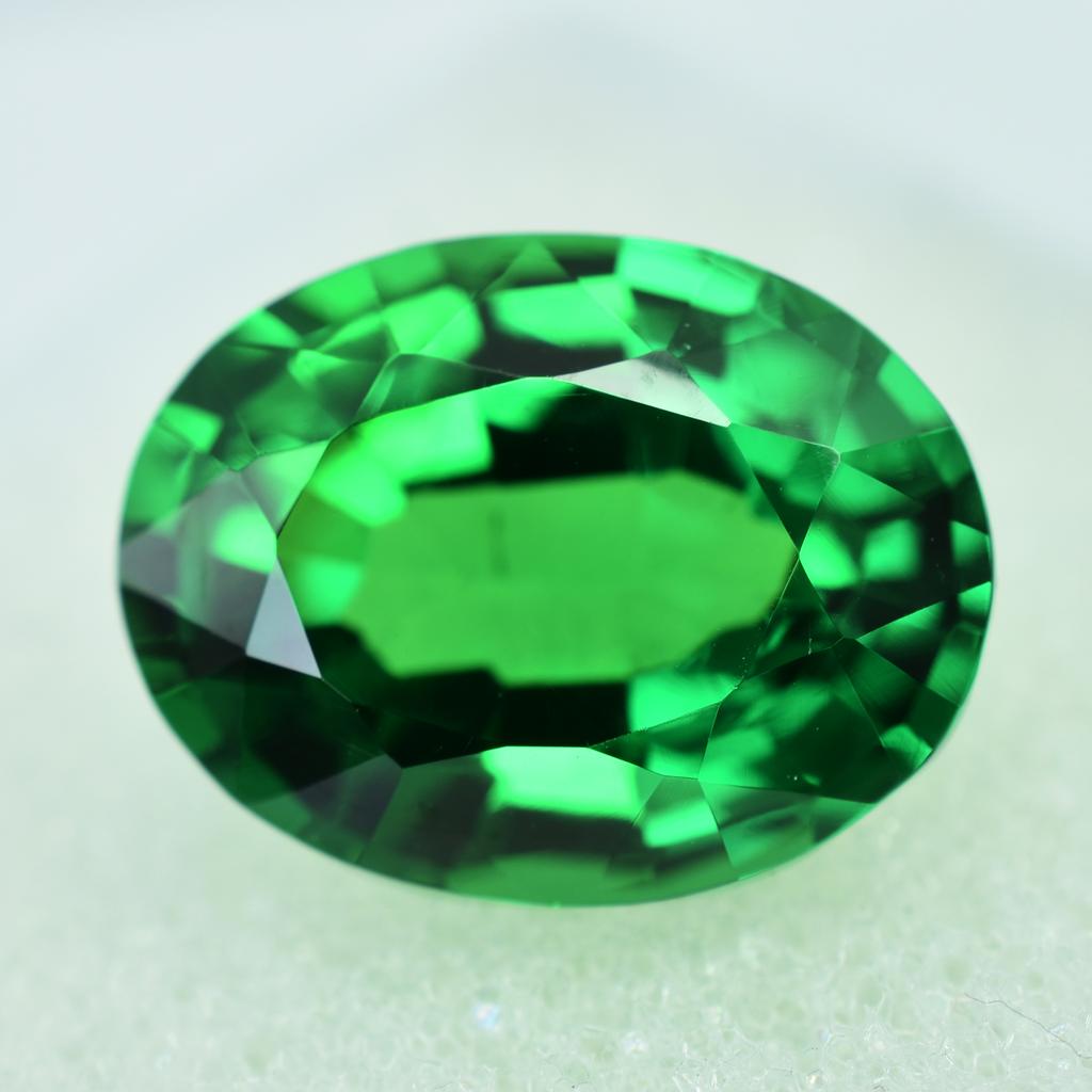 9 Ct Tsavorite Garnet Ceylon Loose Gemstones Oval Excellent Cut AAA
