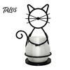Cat Shaped Pen Holder Flower Pot Holder, Multifunctional Desktop Vase Organizer for Mini Small Plants, Minimalist Stand with Pots, Home Decor