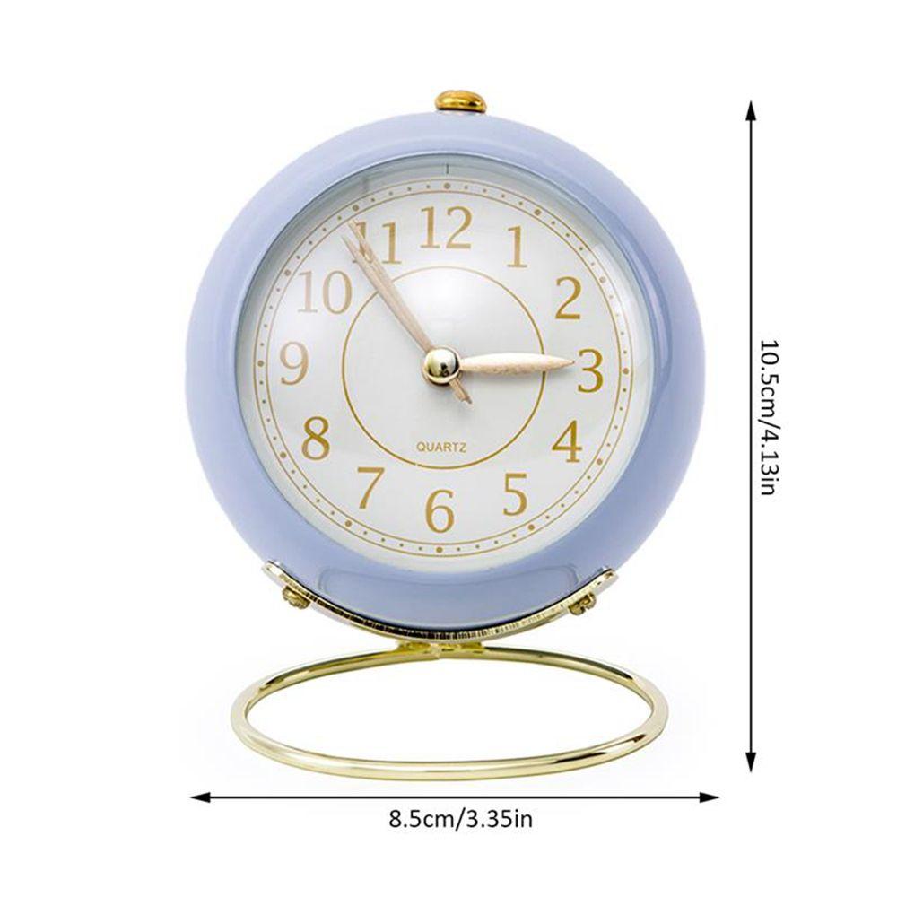 Quartz Bedroom Decoration Student  Bedside Table Clock Alarm Clock Home Decor Desktop Ornaments