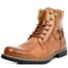Fashion High-quality Men's Leather Boots Comfortable Non-slip Mens Boots Outdoor Wear-resistant Male Motorcycle Boot Botas Para Hombre