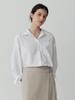 LE STUDIO Back Strap Oversized Shirt (Wh)
