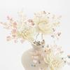 Damen Hochzeit Braut Fotoshooting Blume Haarnadel