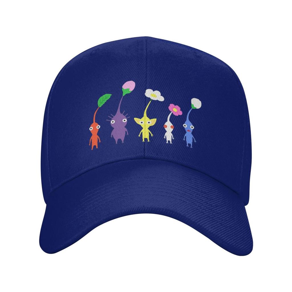 Vintage Cute Pikmin Game Baseball Caps Snapback Men Women Hats Outdoor Cap Hip Hop Baseball Hat Casquette