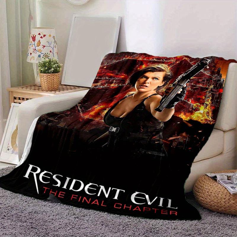 1pc Resident Evil: The Final Chapter, Cozy Home Decor Blanket, Perfect Gift! Bedroom, Living Room, Travel, Camping, Car, Beach, Office Naps, Ideal Sof