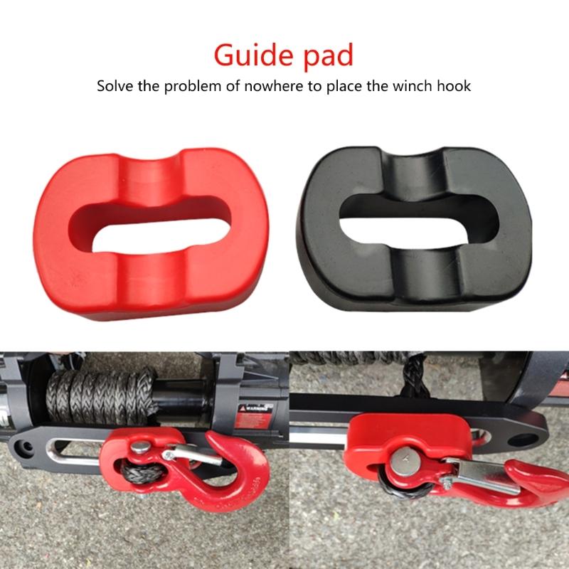 Universal Protector Block Silicone Stopper 9500Lbs or More Winch Guide Winch Protection Cushion Guide Easy Installation