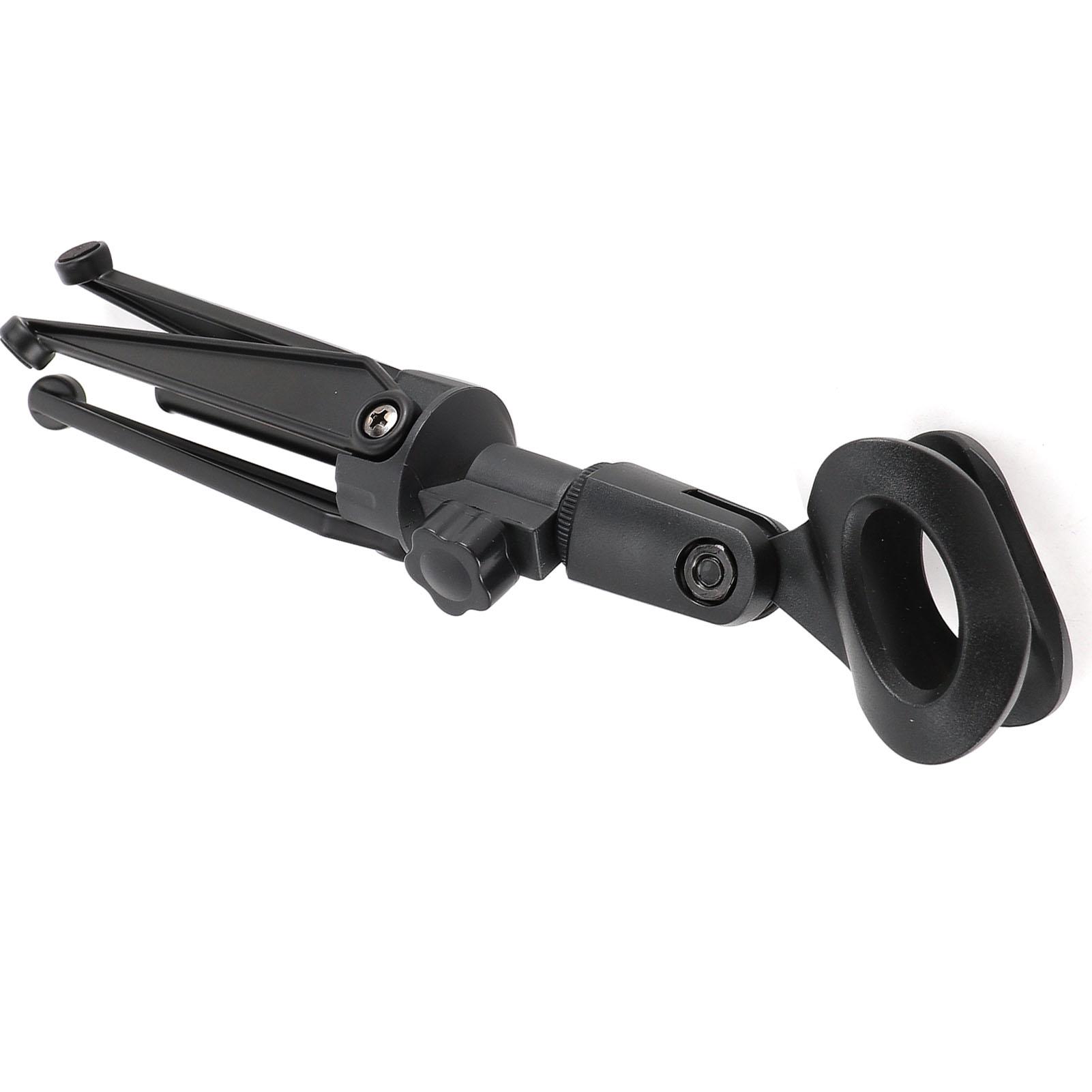 

Desktop Mic Stand Height Adjustable Portable Foldable Microphone Tripod with Mic Clip for Online Broadcasting Chatting