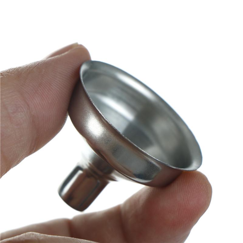 8mm Stainless Steel Funnel Filler For Most Hip Flask Wine Whisky Pot Wide M L TS 8mm Stainless Steel Funnel Filler For Most Hip Flask Wine Whisky Pot Wide M L TS