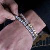Hiphop Tennis Bracelet 3Mm Cubic Zirconia Mens  Link Chain On The Hand Streetwear Jewelry