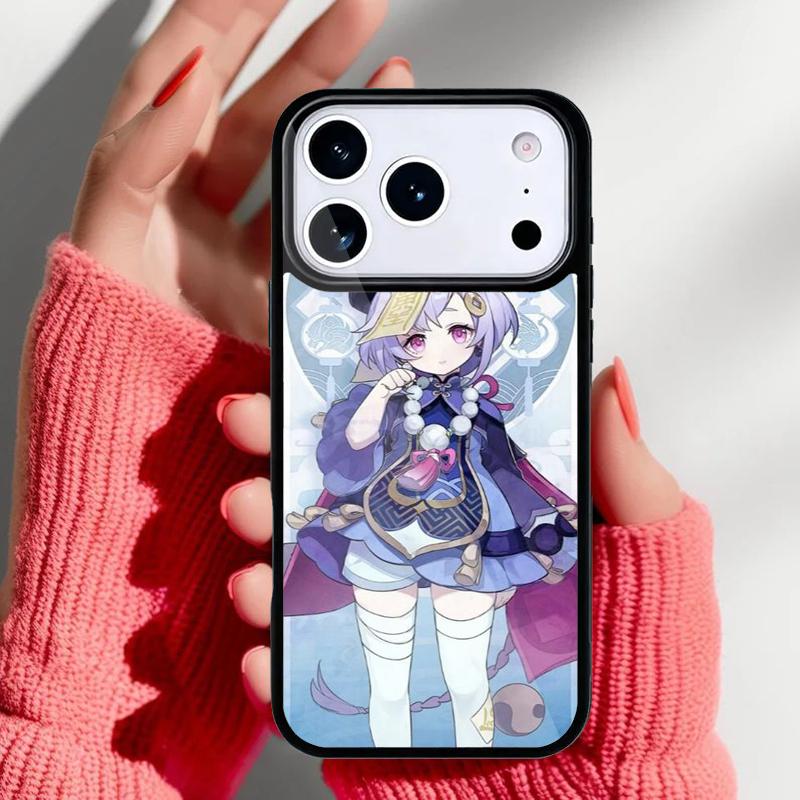 

Qiqi Klee Genshin Impact Phone Case for iPhone 17 Air 16e 15 14 13 Pro Max Back Cover for 12 11 Pro Coque iPhone 13 Pro