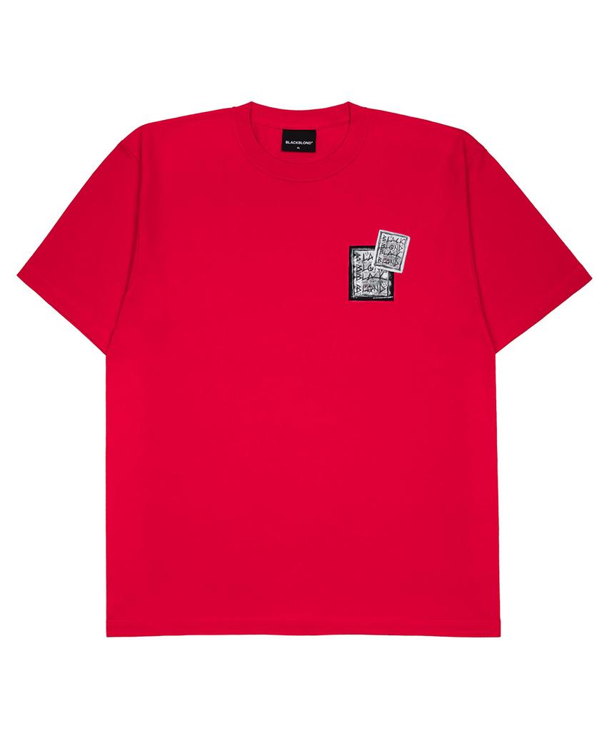 BLACKBLOND Vividi Disorder Patch T-Shirt (Red)