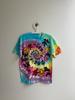 Grateful Dead Tie Dye Spiral Bears Tee Liquid Blue Shirttie Dye Swirl Shirt
