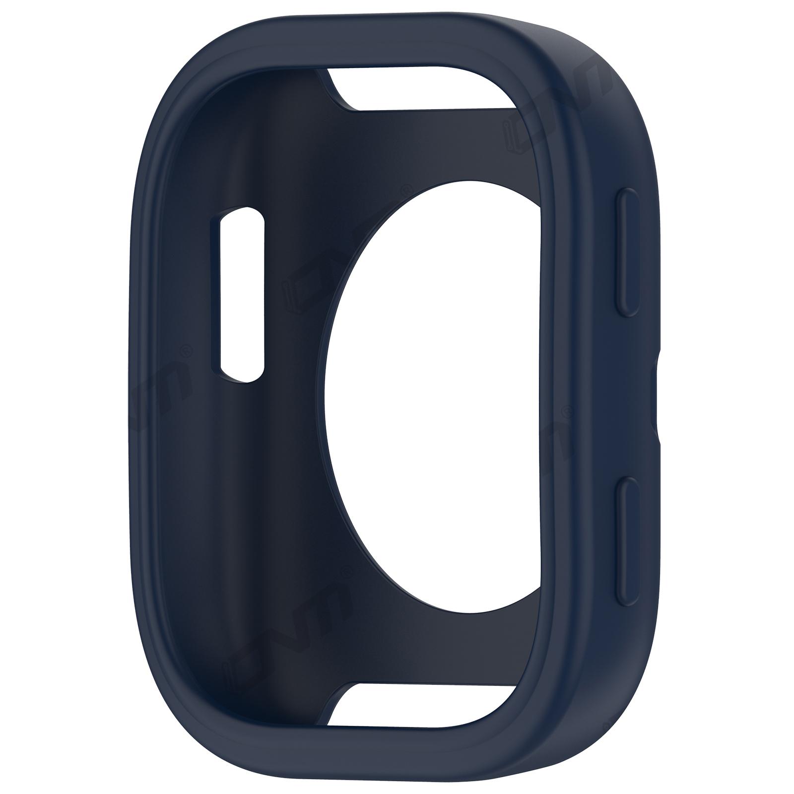 

М який силіконовий чохол-накладка для смарт-годинника Amazfit Bip 6, захисна оболонка, що захищає від поту, із захистом від подряпин for Amazfit Bip 6 синій