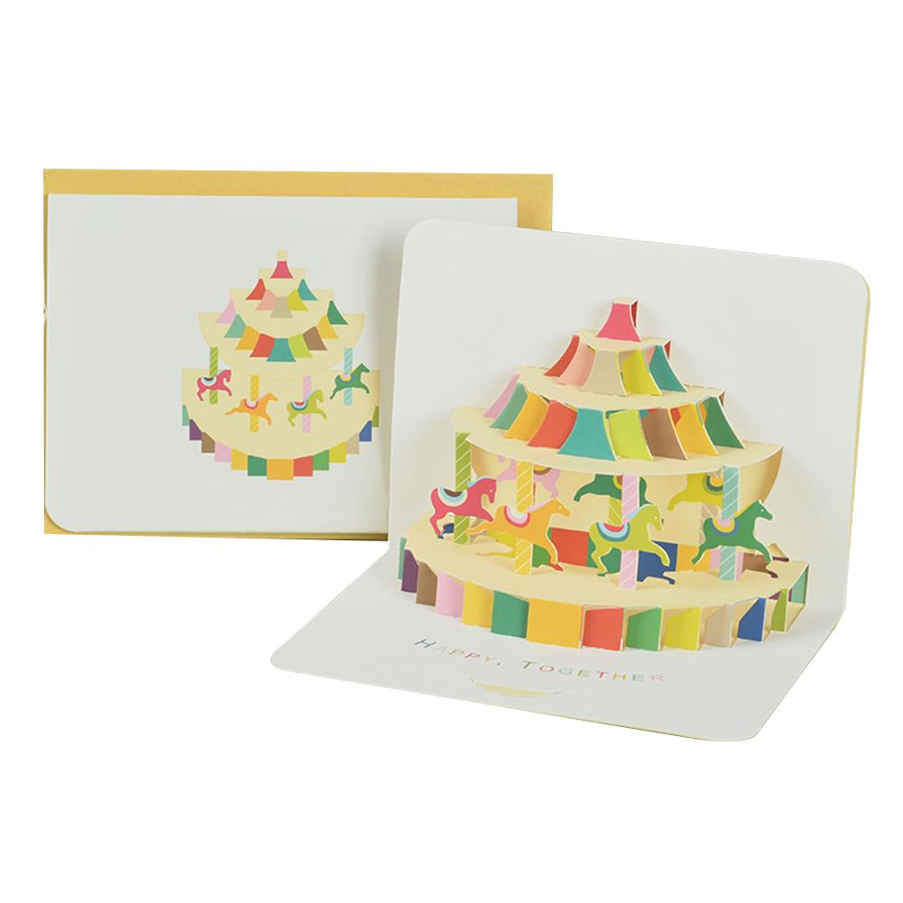 3D Pop Up Cards, 3D Greeting Cards, Handmade 3D Pop Up Holiday Postcards With Envelopes, Happy Birthday Cards For Friend Kids Fathers Mothers