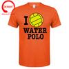 Funny Unisex T Shirts Unisex Novelty Tshirt I Love Waterpolo Cool T Shirt Unisex Cotton Tshirt Summer Brand TShirt Euro Size Tee Shirt