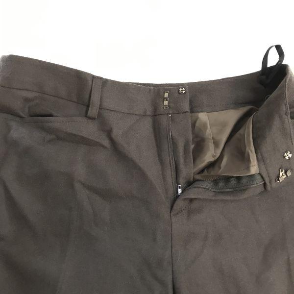 KEITH Japan Made New Old Stock Slacks Brown Size 38 Ladies Inseam 80cm Pants/Trousers(USED)