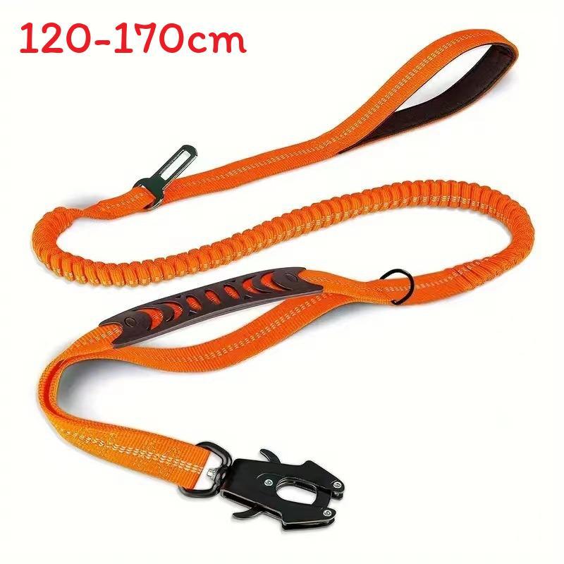Durable Nylon Dog Leash With Shockproof Flexibility For Large Dogs And Pet Training