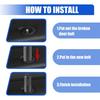 Car Door Lock Rod Knob Door Locking Pin Pull Button For Honda Accord 2003-2007