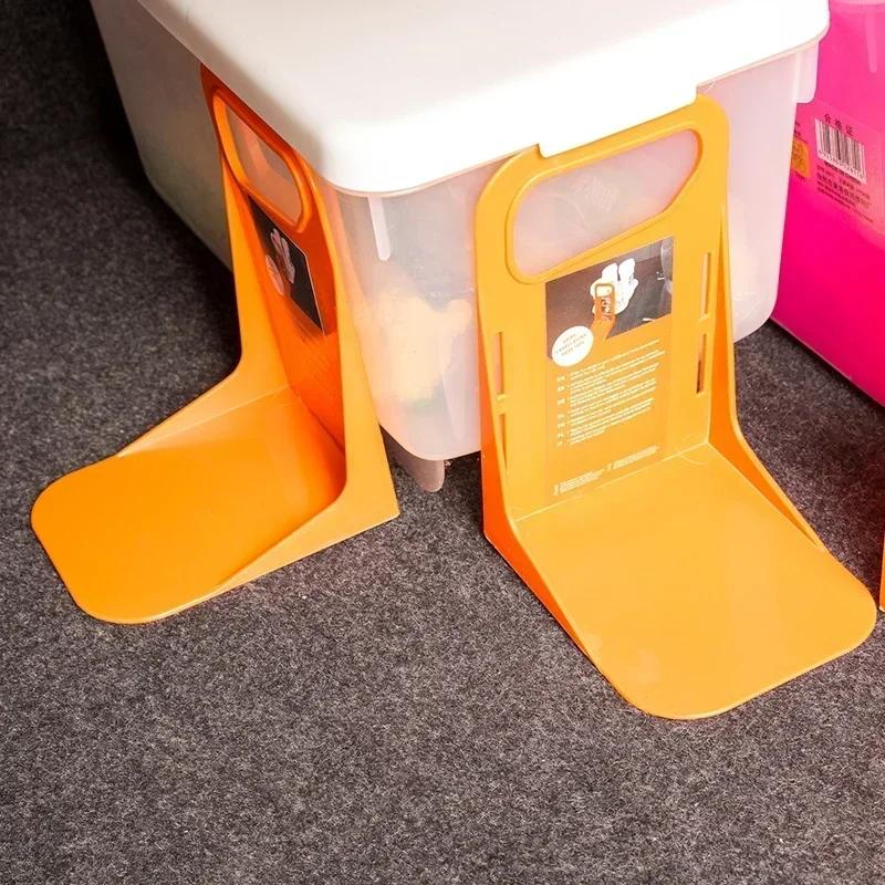 1/2pc Car Back Auto Trunk Fixed Rack Holder Stand Shake-proof Organizer Storage Holder Adjustable Distance Storage Box Fixer