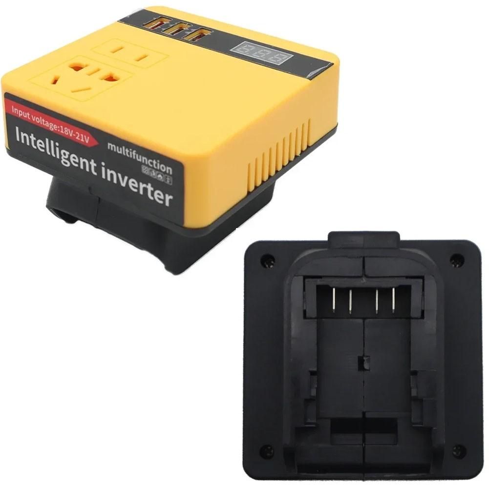 Compact 220V Lithium Battery Inverter with Real Time Current Monitoring