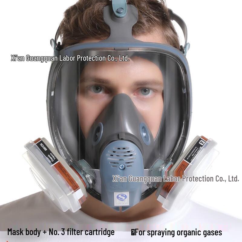 SANSHENG Full-Face Respirator Mask One Size