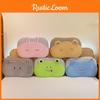 Frog Rabbit Cat Bear Plush Back Cushion Pillow Bedroom Decoration Cartoon Gift