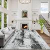 Modern Artistic Abstract Gradient Carpet Soft Non-slip Mat Rug for Living Room Home Decoration Durable Easy-Clean Stylish Carpet