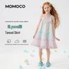 MOMOCO Girls' Summer Sleeveless Dress