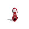 adidas Originals Drop Step Slip Resistant Abrasion Resistant High Top Kids' Skateboarding Shoes White Red Gold GY2028
