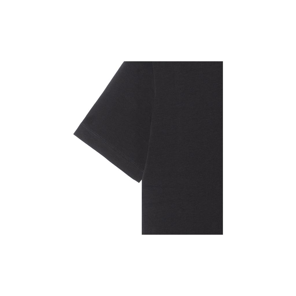 Emporio Armani EA7 Logo Pattern Minimalist Crew Neck Short Sleeve T-Shirt Men Tops Black 8NPTL7-PJ03Z-1200