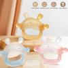 1Pcs BPA Free Silicone Anti Drop Wrist Hand Teether Dental Care Gums Anti-eating Baby Teether Gloves Hand Molar Baby Accessories