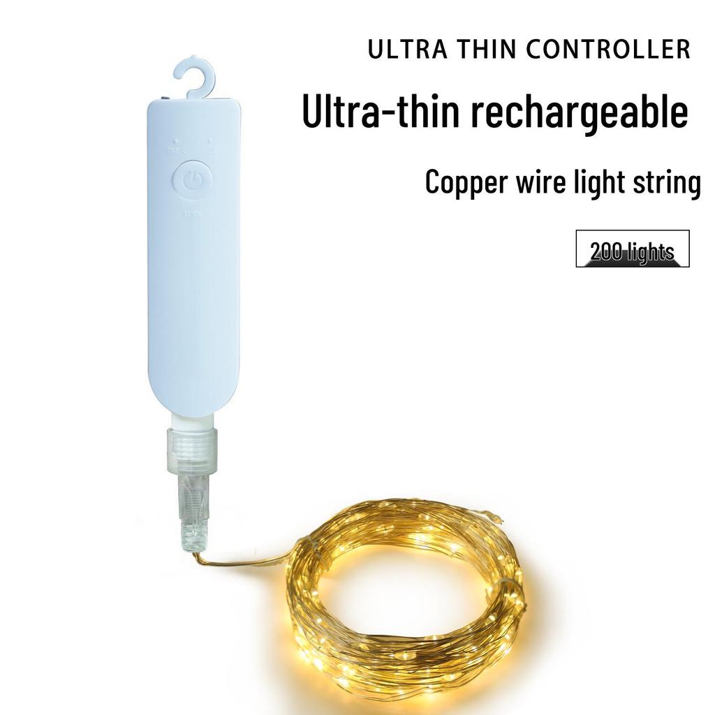 Ultra cienkie wodoodporne miedziane lampki LED typu Cotton Ball na zewnątrz i na imprezy.