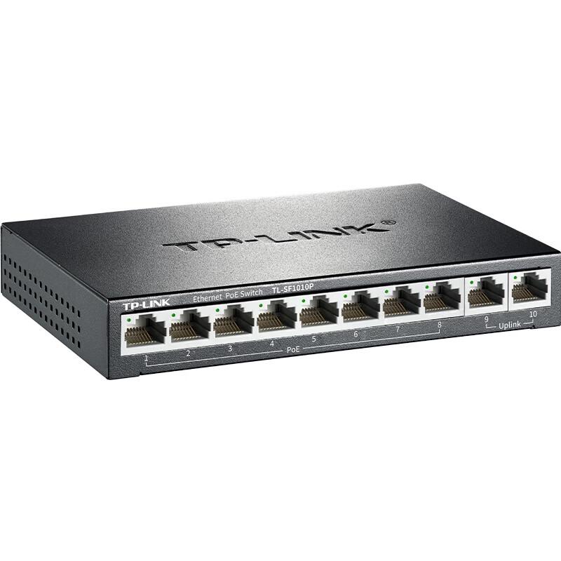 TP-LINK 10-Port 100Mbps PoE Switch (TL-SF1010P)