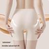 Mao Ren Women's Seamless Ice Silk High-Waist Safety Shorts 2-Pack