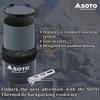 SOTO Cookware Mug Set for and Outdoor Activities Thermolite & 4-Piece - Lightweight, Compact, Solo/Duo Use, Hiking, Trekking, Camping, - SOD-522