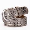 Women's Fashionable Rhinestone Black Leather Belt for Jeans and Formal Wear - Korean Style Trendy