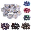Set of 10 Octahedral Dice for Interactive Gaming Experience