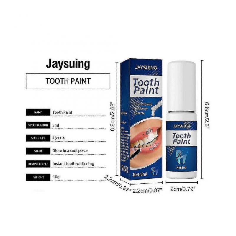 Best Seller Tooth Paint, Instant Teeth Whitening Paint Extra Strong White Tooth Polish Gel -daa