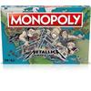 Jeu de société - winning moves - monopoly metallica - accompagnez le groupe en tournée mondiale