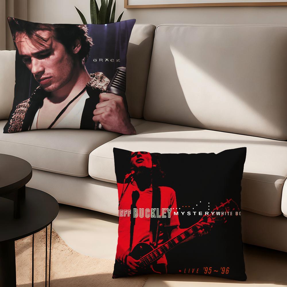 Singer Jeff B-Buckley Pillow Case Suitable For Bedrooms Living Rooms Cars Home Decoration