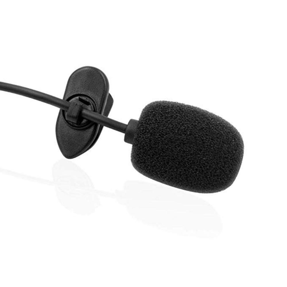 Portable 3.5mm Mini Headset Microphone Lapel Lavalier Clip Microphone For PC Laptop Lound Speaker